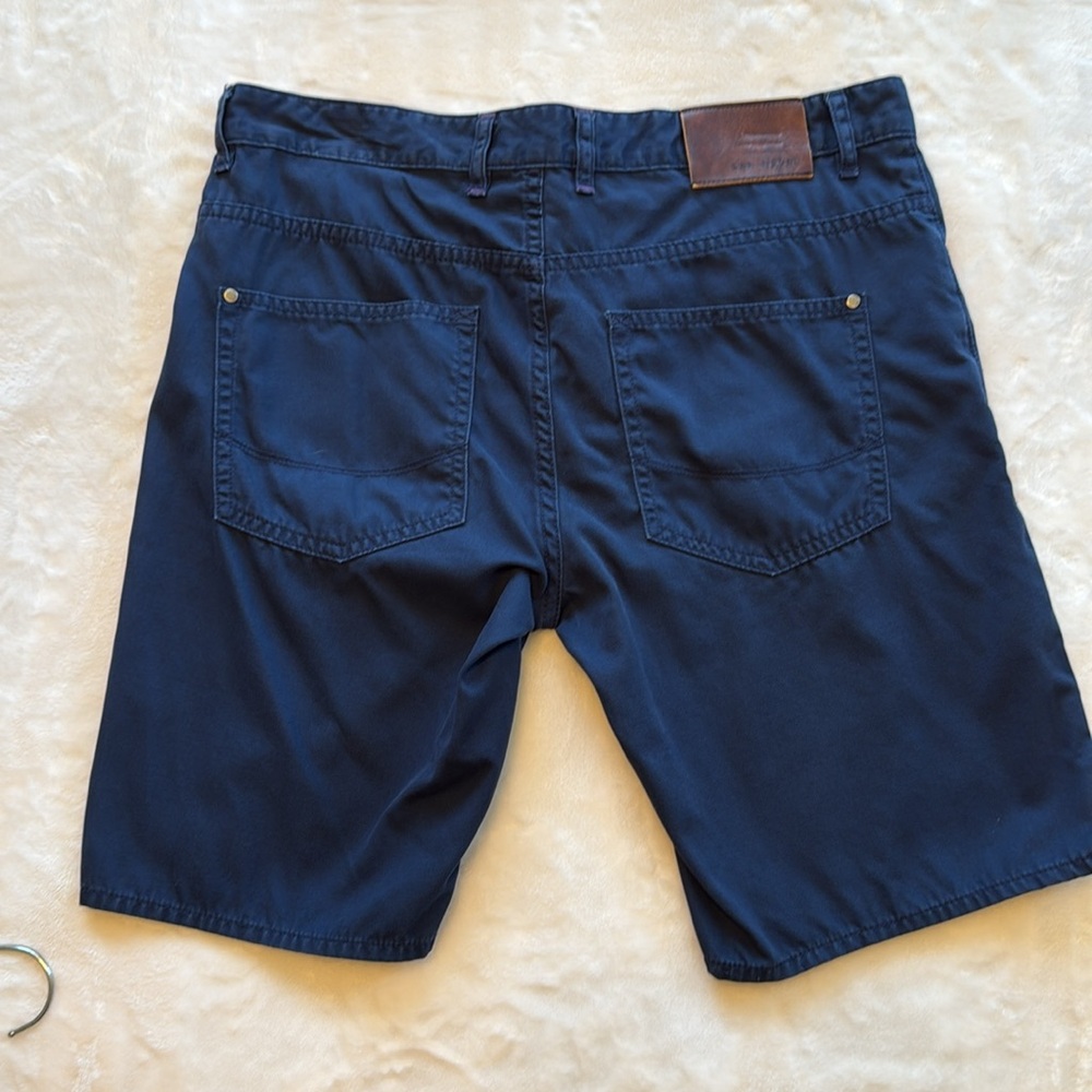Ted Baker Men’s 5 Pocket Cotton Blue Shorts - Picture 6 of 13